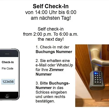 Preiswerte-zimmer Mit Bad-minikueche, 24-7 Self Check In *