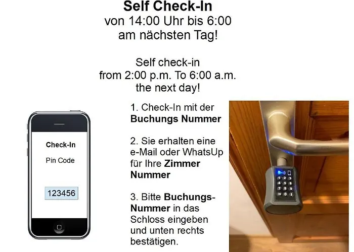 Monteur-zimmer Dresden, Bad-minikueche, 24-7 Self Check In *