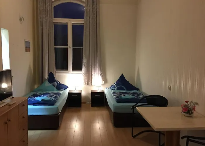 Hostel Monteur-zimmer Dresden, Bad-minikueche, 24-7 Self Check In Drezno