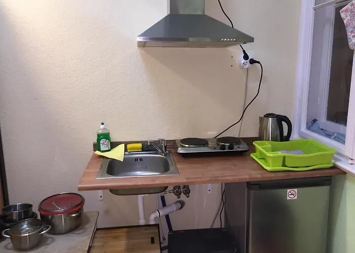 Monteur-zimmer Dresden, Bad-minikueche, 24-7 Self Check In *